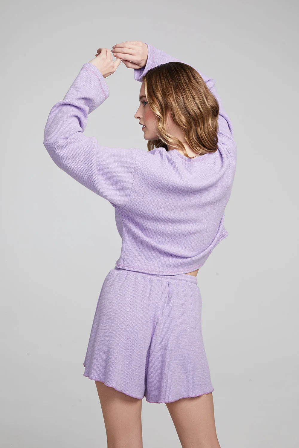 Briaa Digital Lavender Long Sleeve Tee