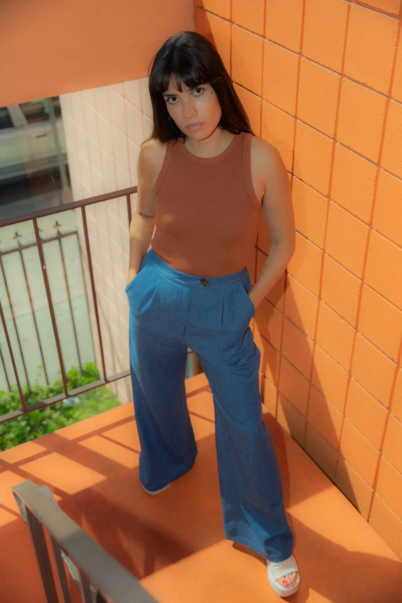 CAMILLE PANT- Denim