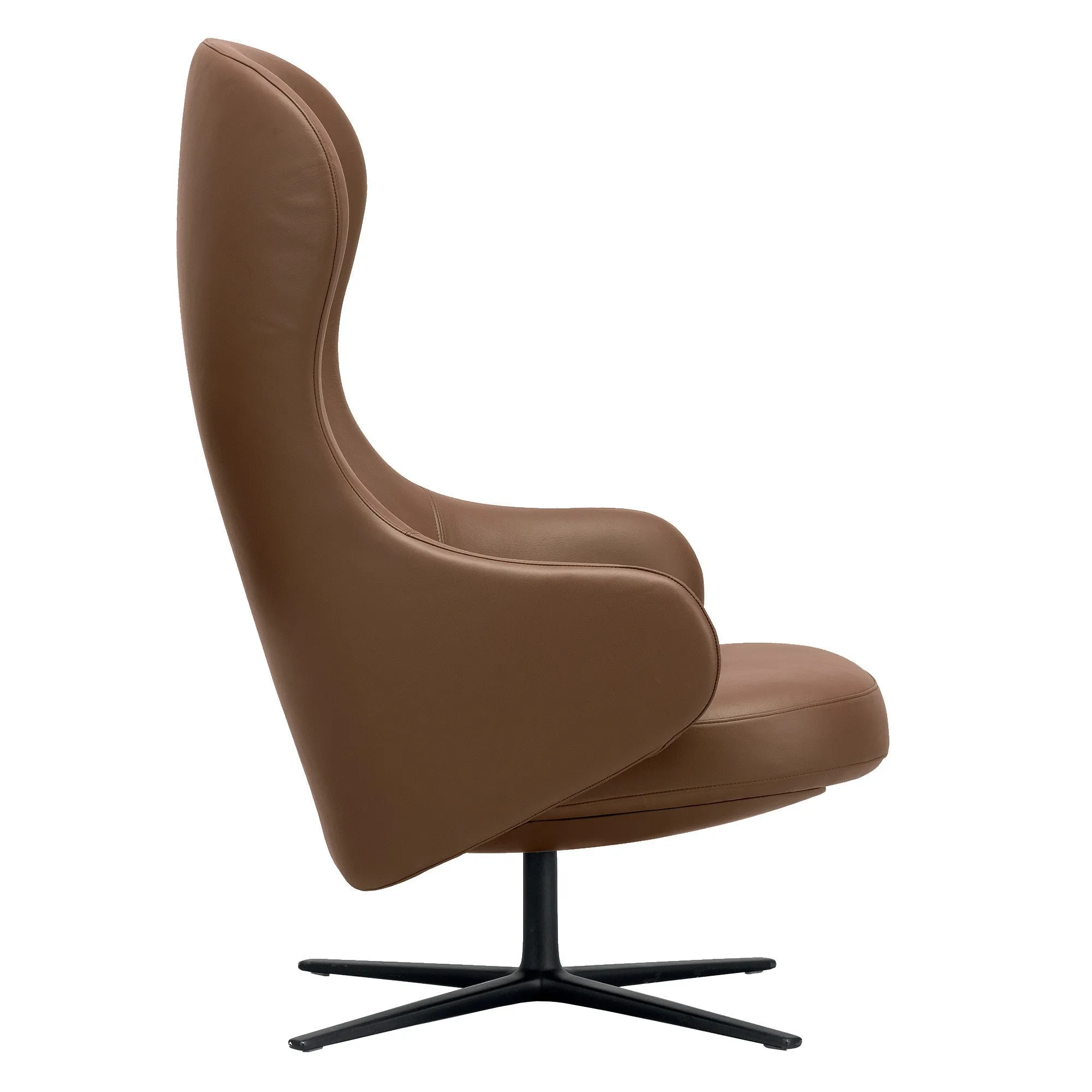 DUA Relax Swivel Trestle Lounge Chair