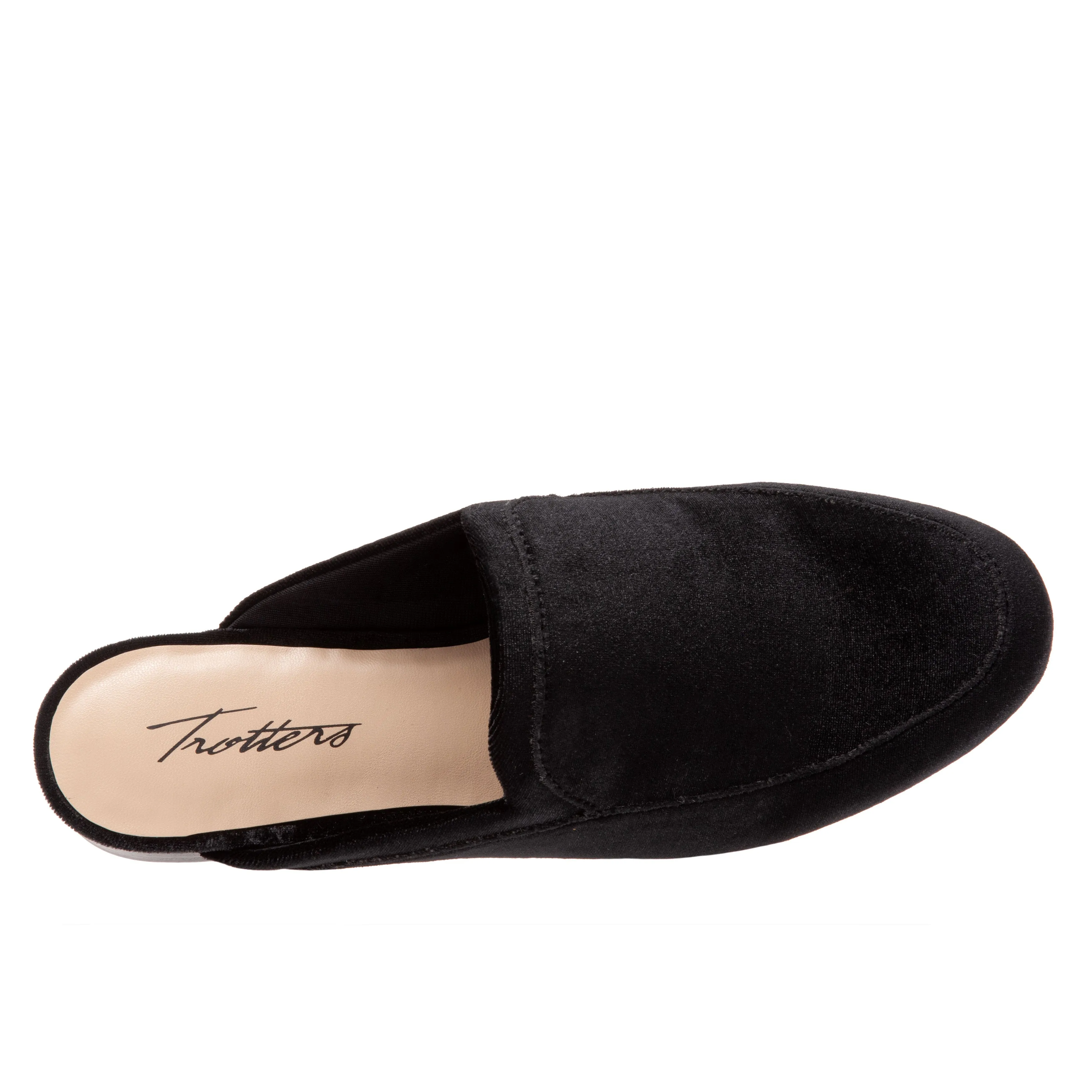 Ginette Black Slippers - SIZE 10.5 AA ONLY