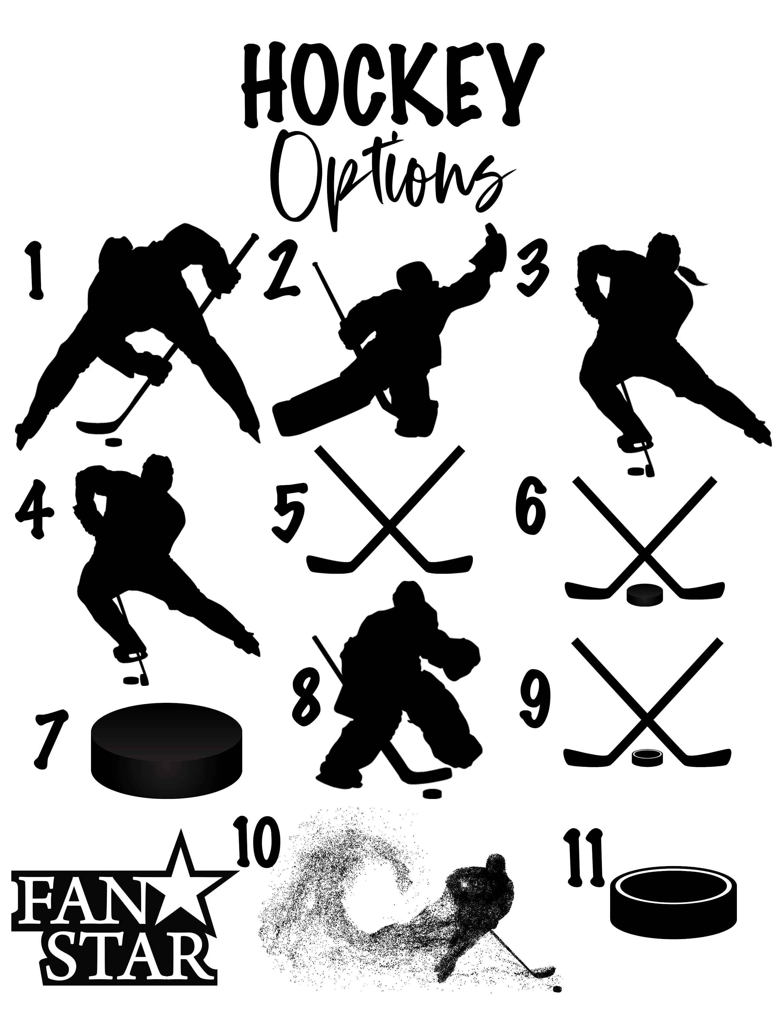 Hockey Abstract Custom Slides / Sandals - Choose your Background Color