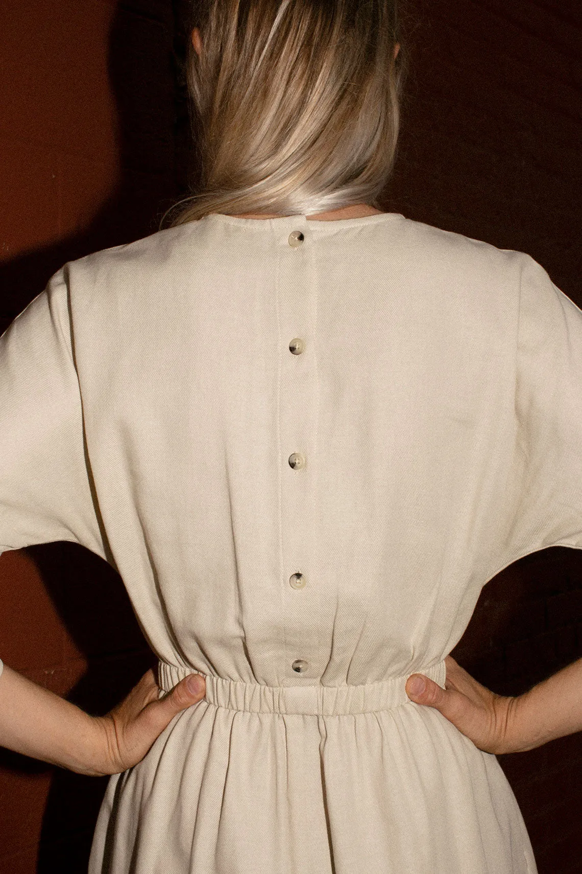 Ivory Culotte Jumpsuit