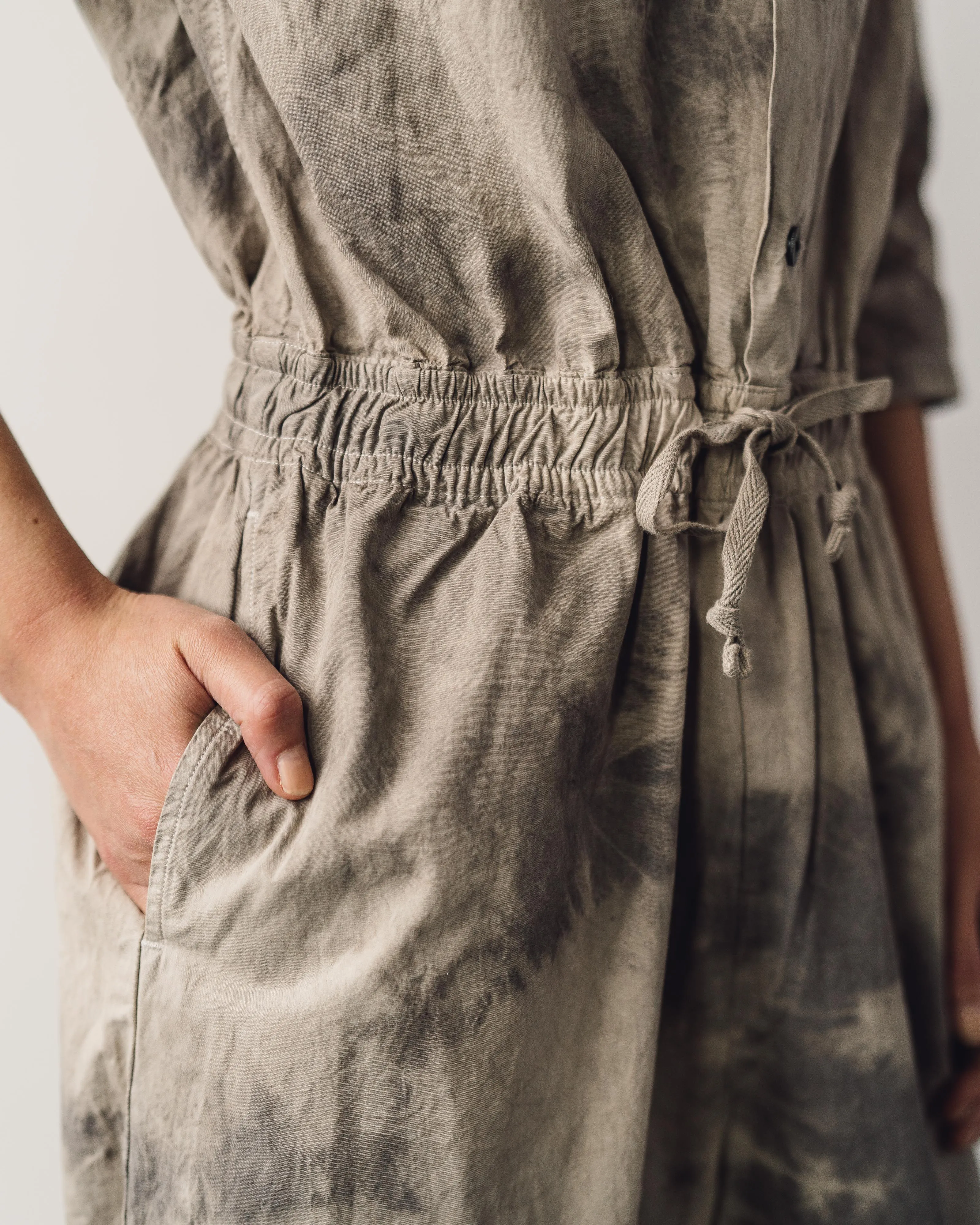 Kapital Dump Jumpsuit, Ecru/Grey
