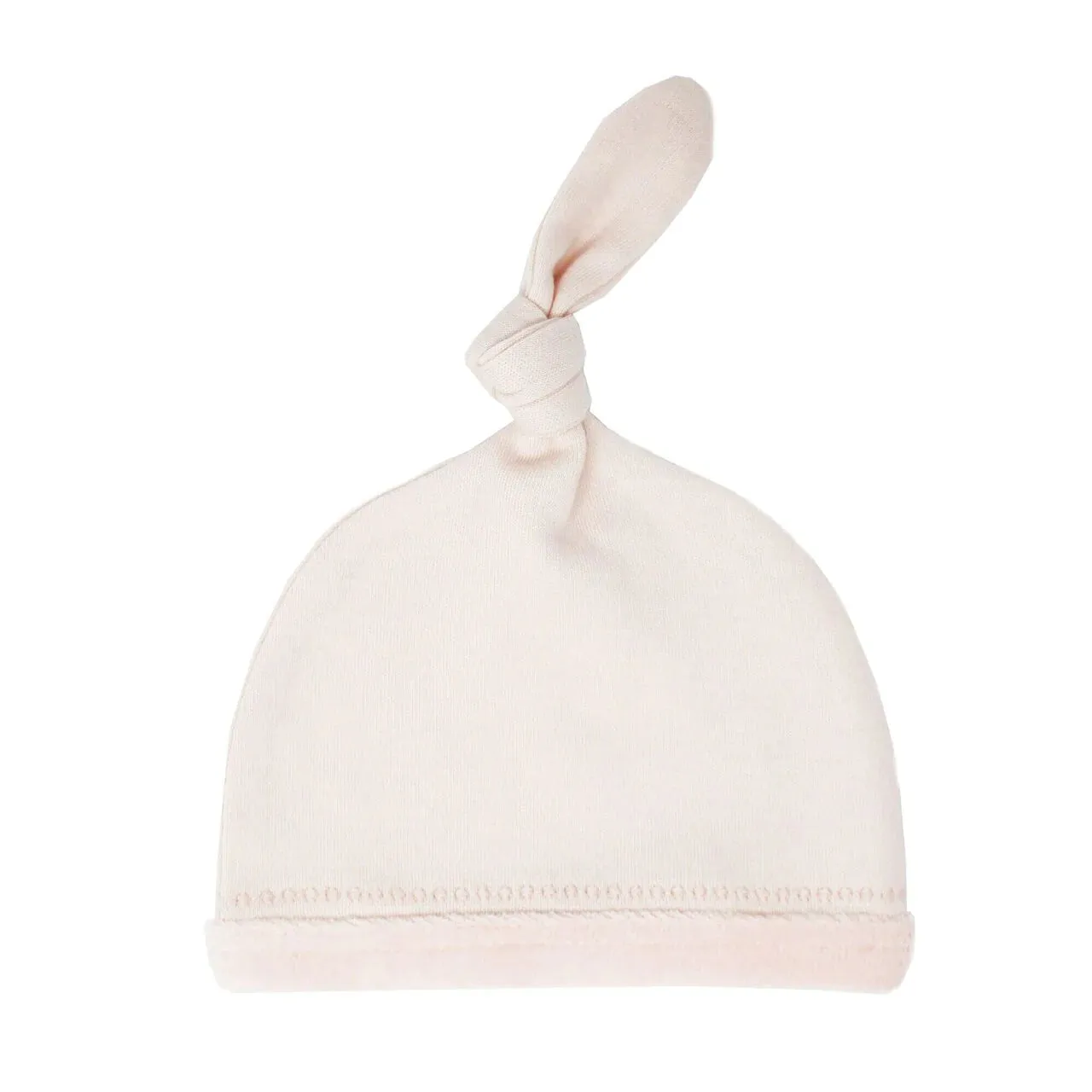 L'ovedbaby Organic Velveteen Top-Knot Hat