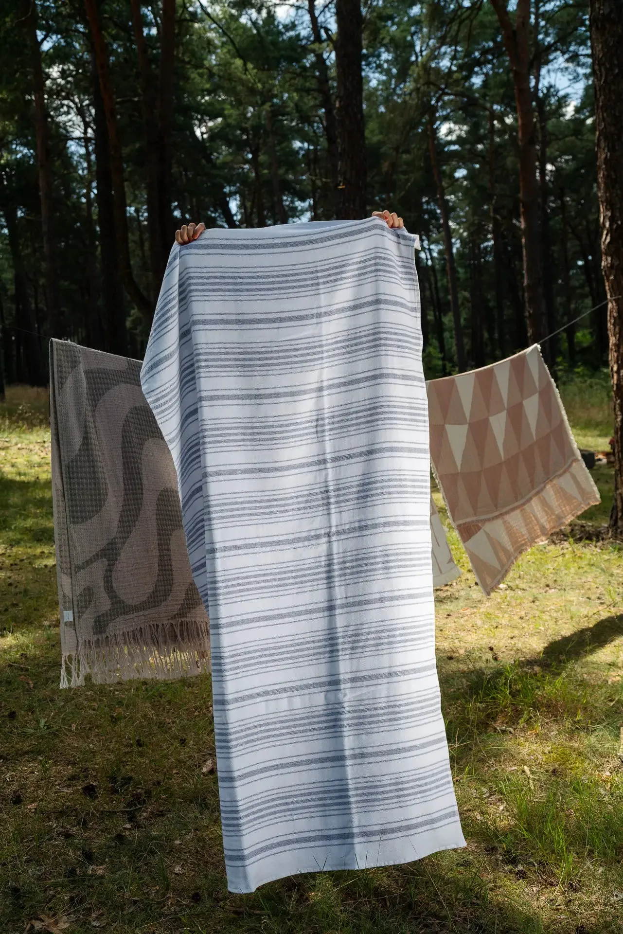 Marine – Cotton Double Sided Towel – Two Sizes