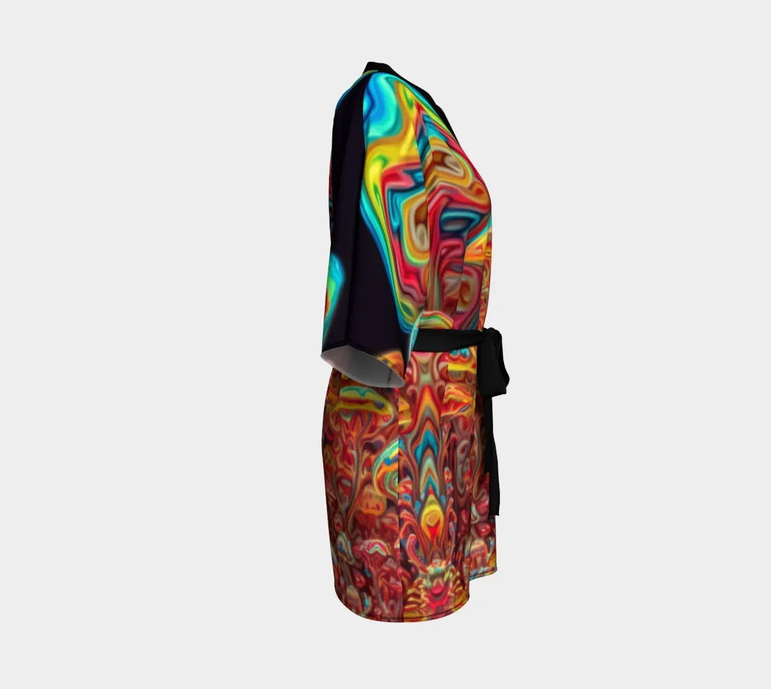 MUSHROOMHIGH KIMONO | ACIDMATH AI X LACHLAN WARDLAW