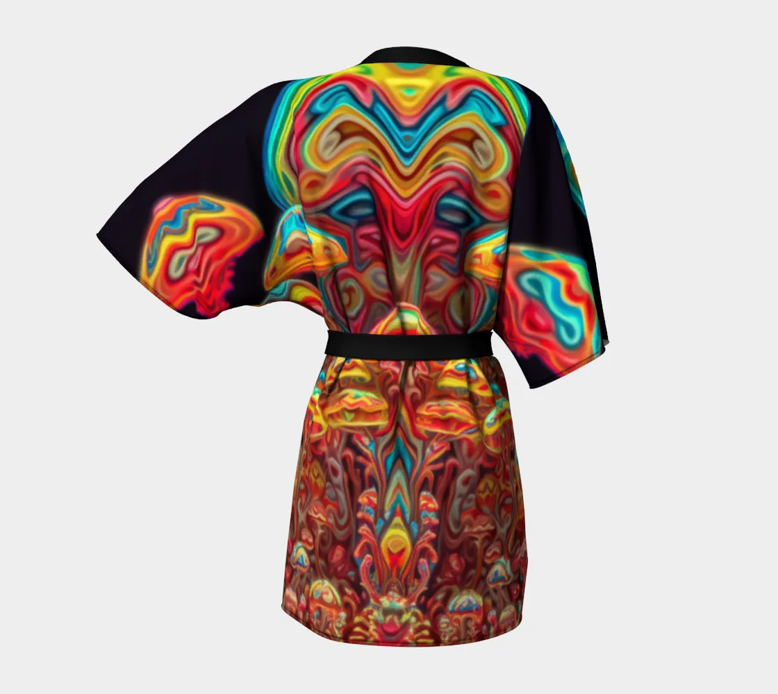 MUSHROOMHIGH KIMONO | ACIDMATH AI X LACHLAN WARDLAW