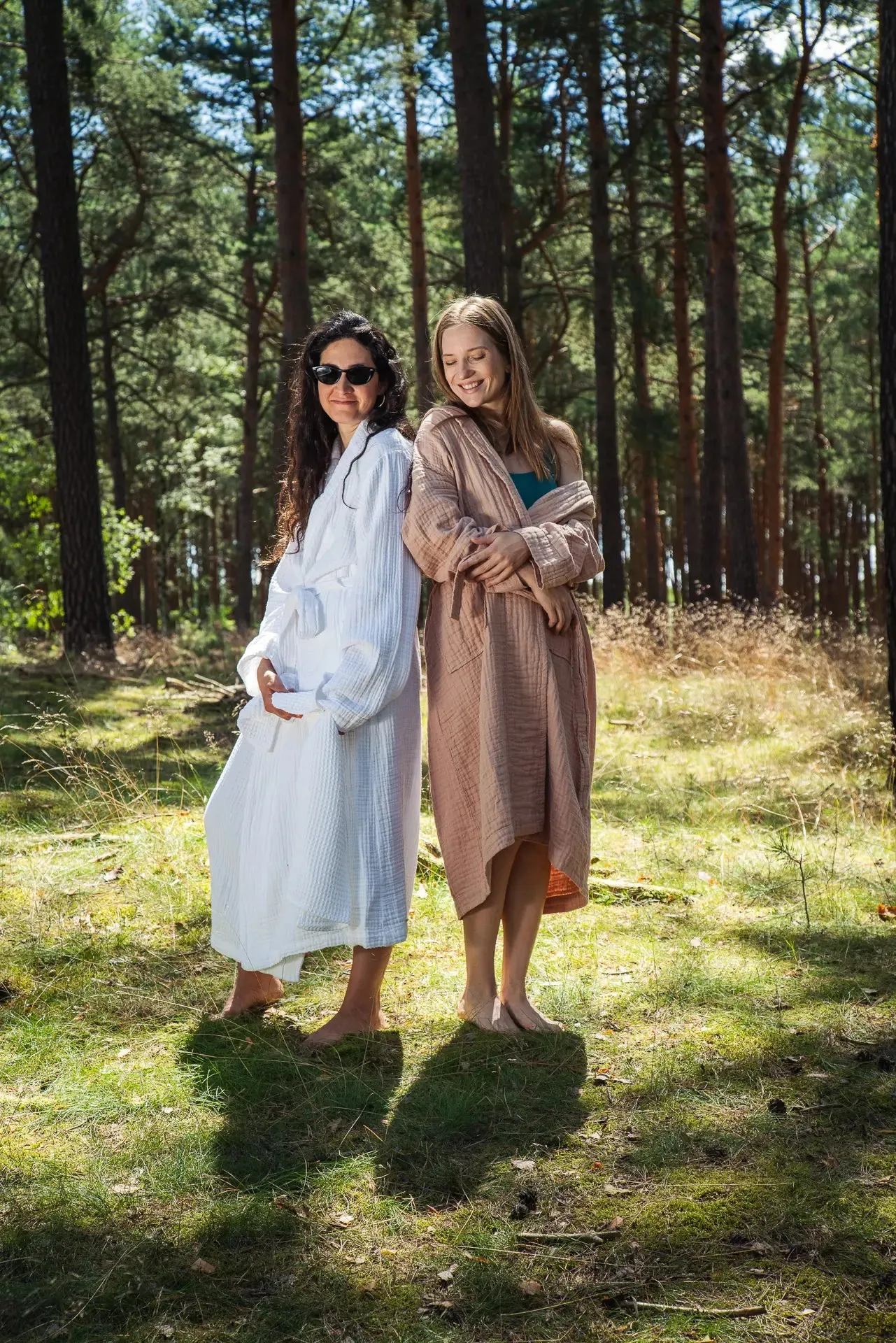Pamuk Waffle Bathrobe – White 100% cotton