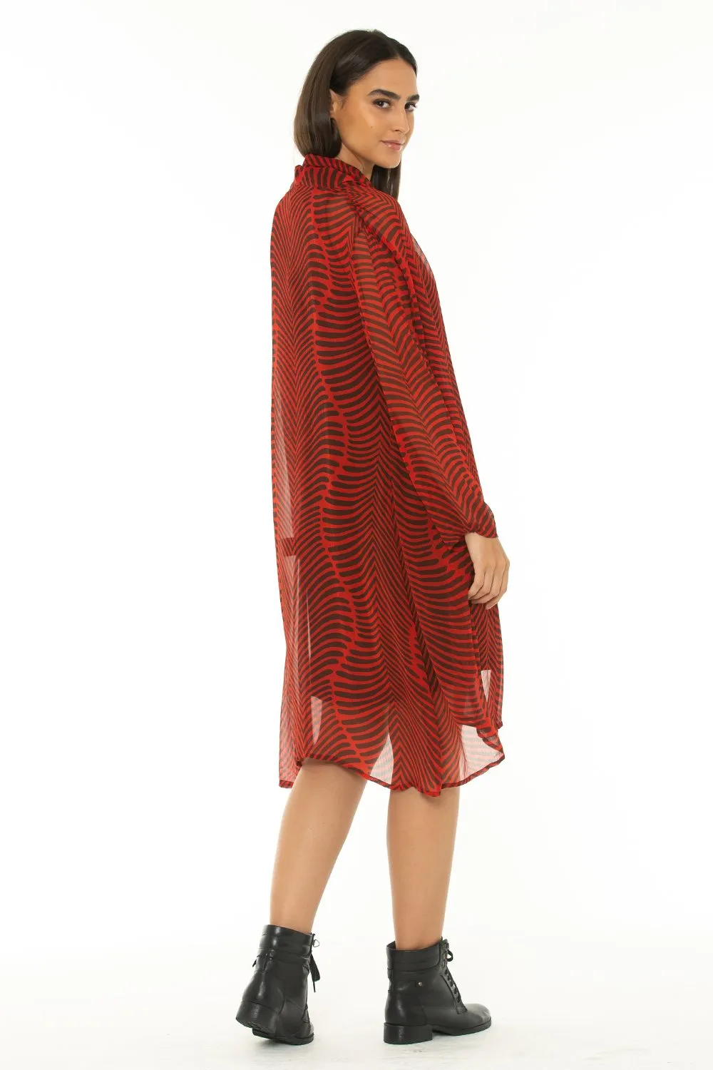 Pre-Order Long Sleeve Kimono Baru Red