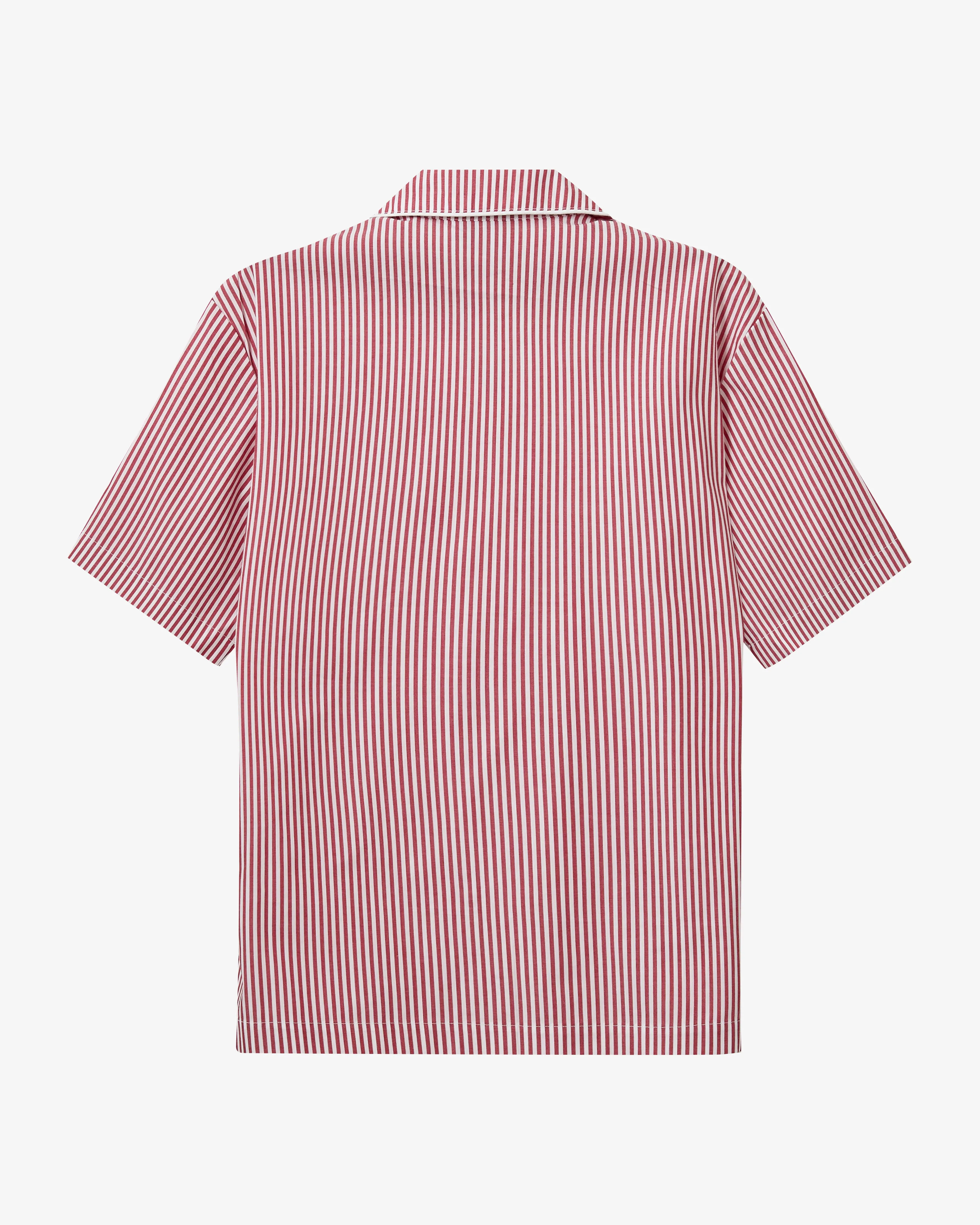 Rønne Pajamas Shirt - Red/White