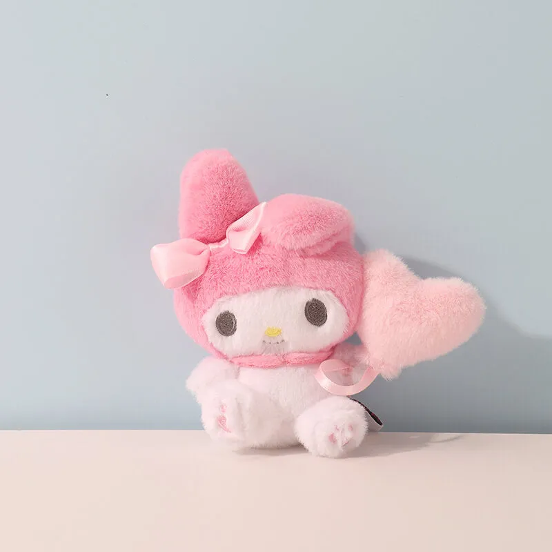 Sanrio Characters Heart Balloon Plush Charm