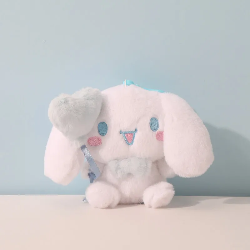 Sanrio Characters Heart Balloon Plush Charm