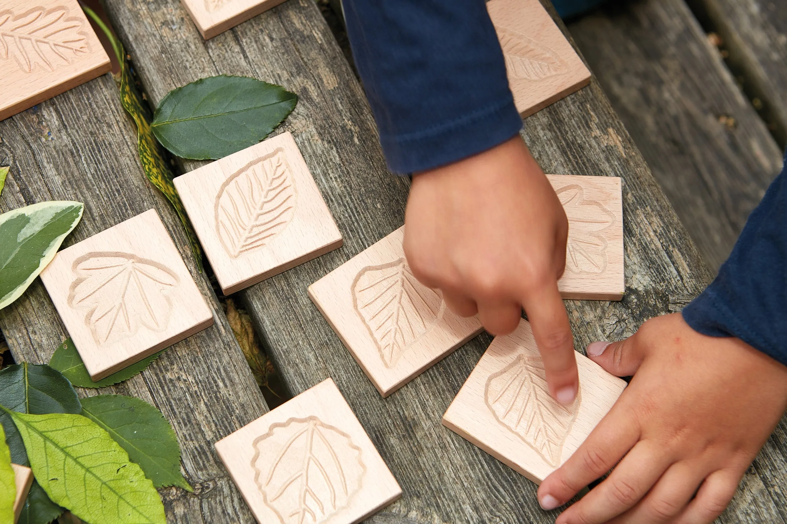 Sensory Flower Matching Tiles