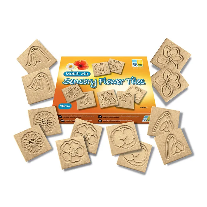 Sensory Flower Matching Tiles