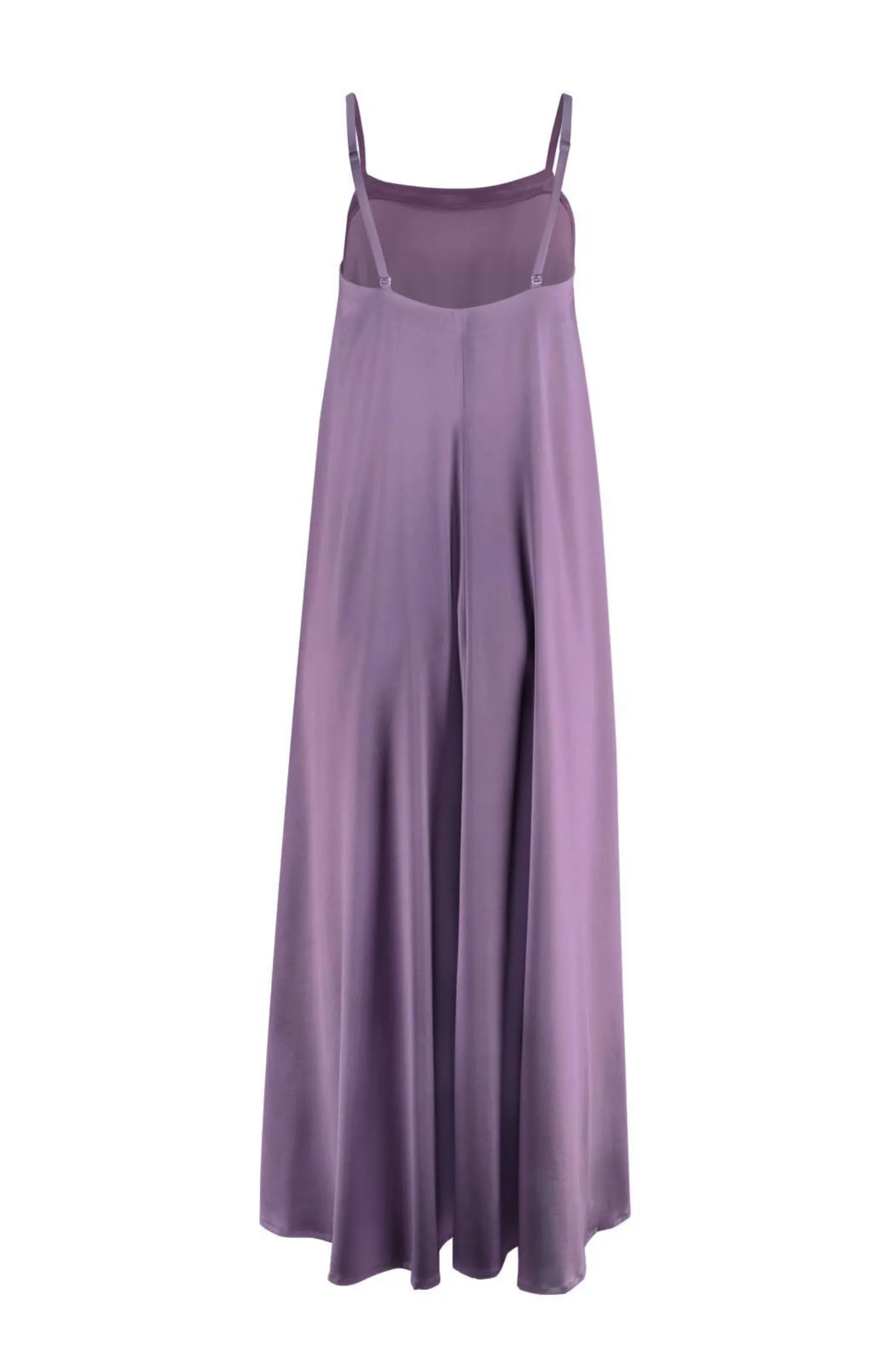 Silk Maxi Dress 'Aphrodite' in Noble Purple