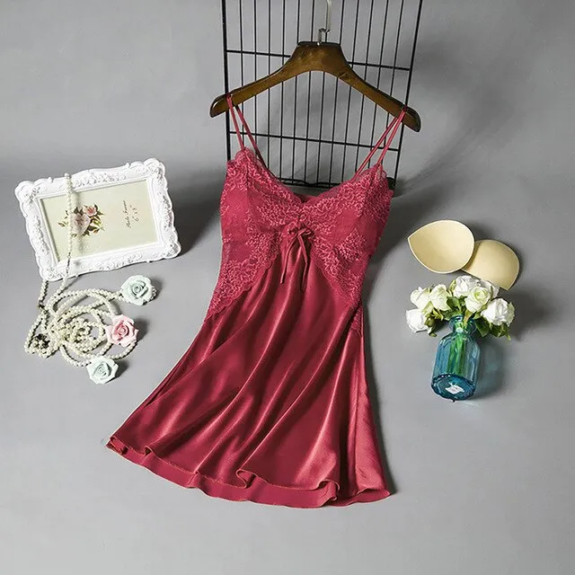 Silk Night Dress