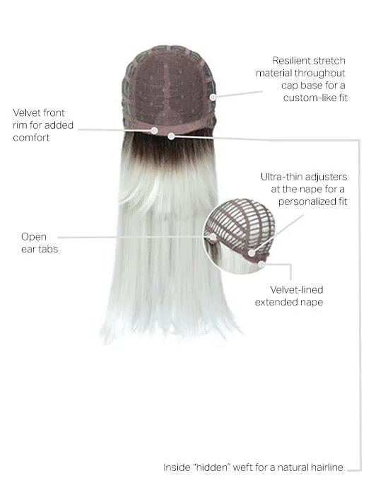 Sugared Pearl | HF Synthetic Wig (Basic Cap)