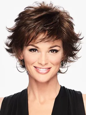 Textured Flip Wig | HF Synthetic Wig