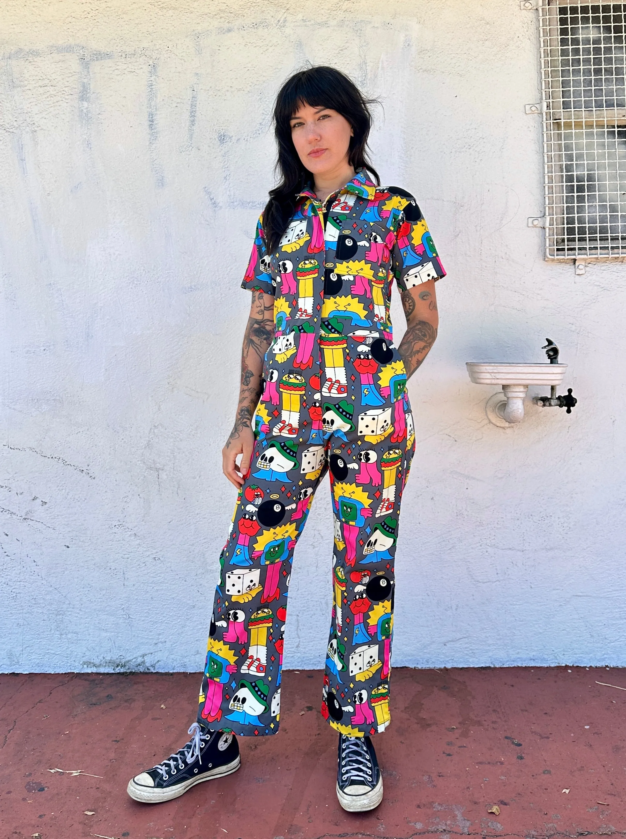 Twill Coveralls Burger Babie