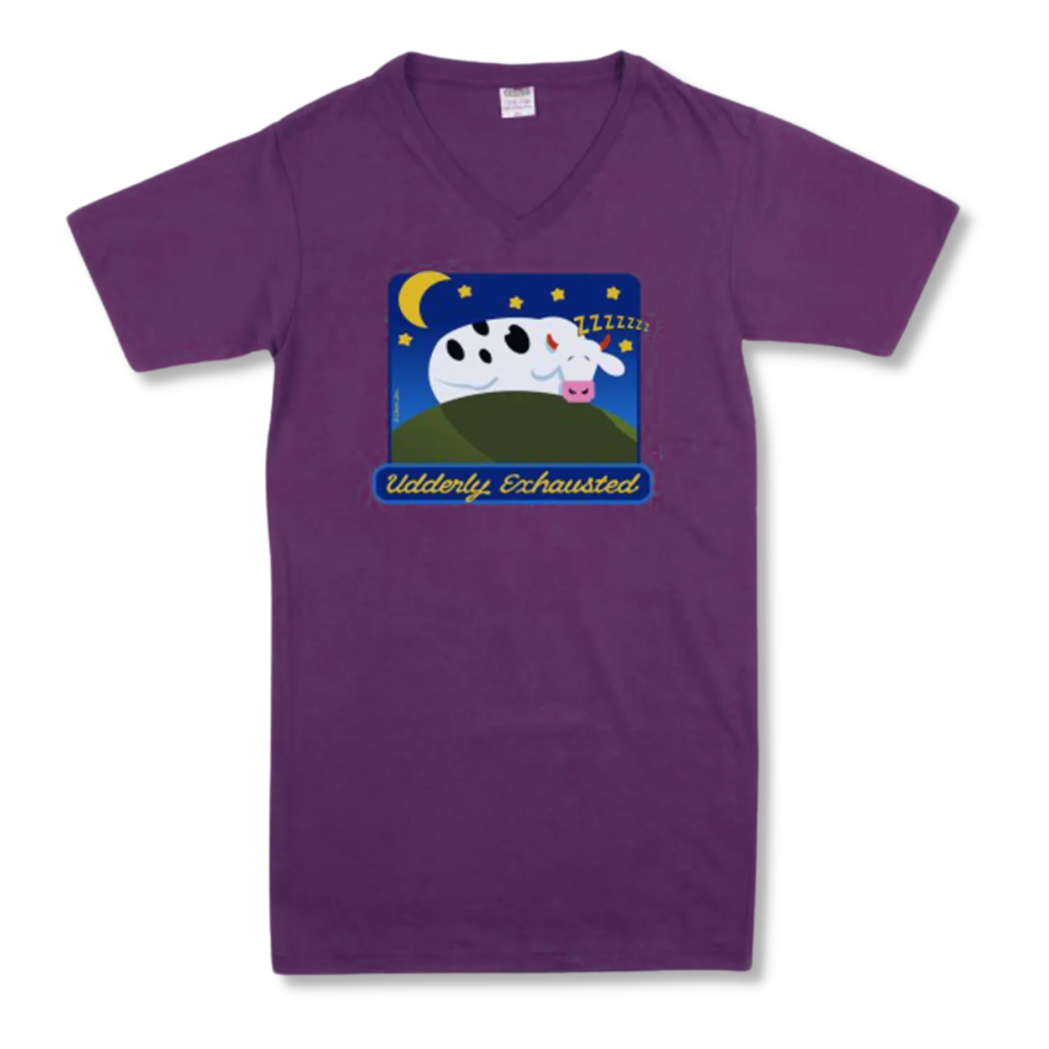 UDDERly Exhausted T-Nightshirt
