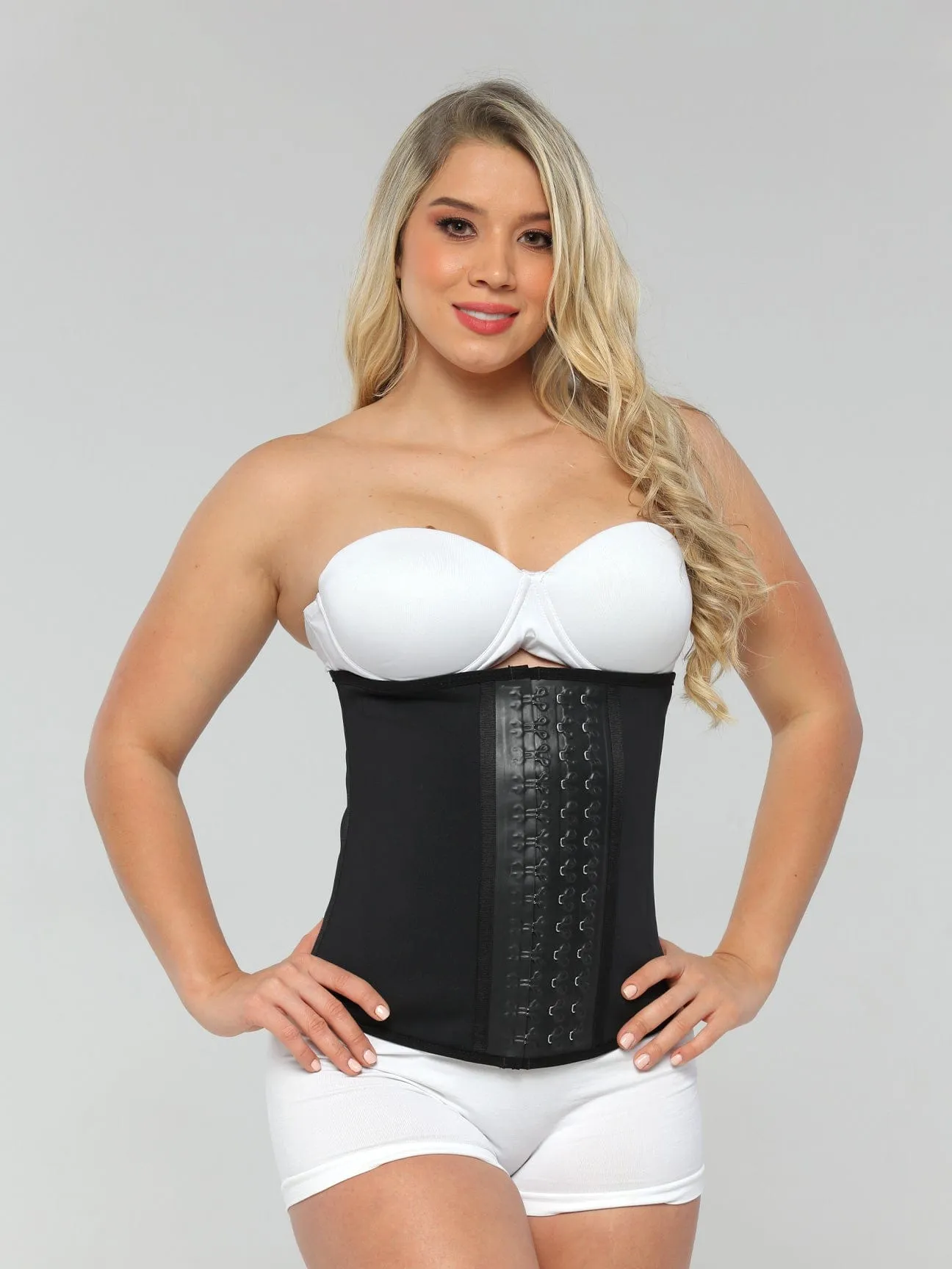 Ultra-Sculpt Latex Waist Trainer with Hooks 1026