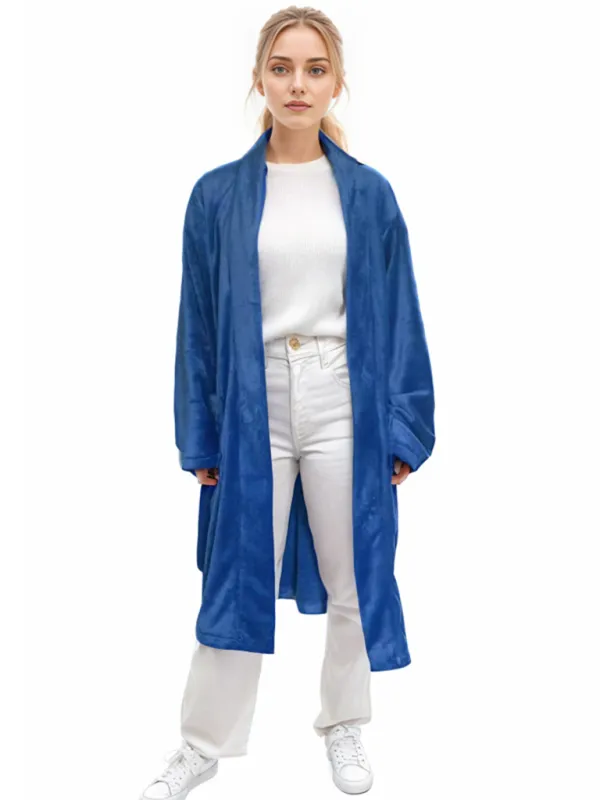 Women's Lightweight Bathrobe with Pockets